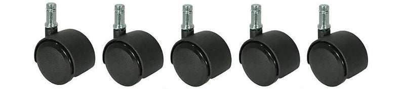 OfficeSource CoolMesh Series, Optional Soft Dual Wheel Casters
