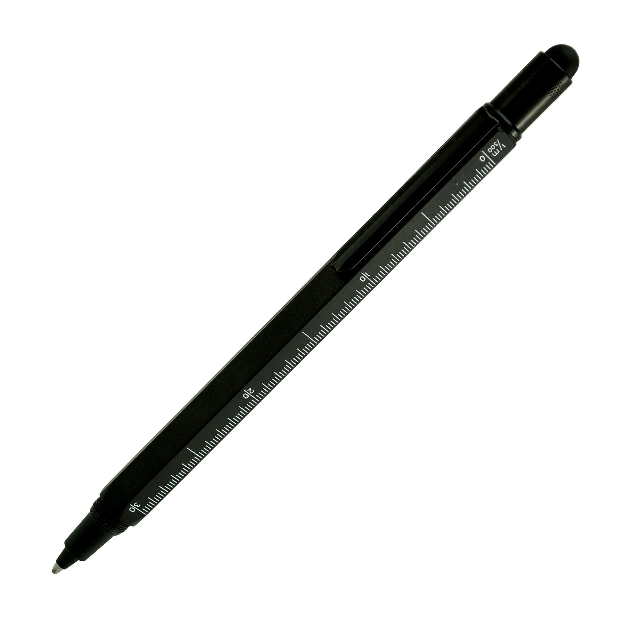 Monteverde One Touch Tool Inkball Pen with Stylus, Black (MV35220)