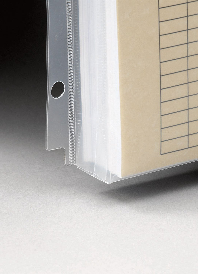 Smead Poly 3-Ring Envelope, 1-1/4" Expansion, Letter, 8-1/2" x 11", Clear, 3 per Pack (89500)