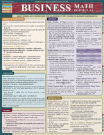 BarCharts, Inc. QuickStudy® Business & Math Formulas Reference Set (9781423231417)