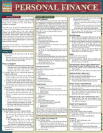 BarCharts, Inc. QuickStudy® Personal Finance Reference Set (9781423231424)