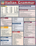 BarCharts, Inc. QuickStudy® Italian Flashcard & Reference Set (9781423230625)