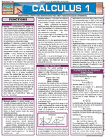 BarCharts, Inc. QuickStudy® Calculus Reference Set (9781423230274)