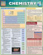 QuickStudy Chemistry Nonmagnetic Charts, 8.5" x 11", 3/Pack (9781423230298)
