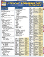 BarCharts, Inc. QuickStudy® Medical Terminology Reference Set (9781423230359)