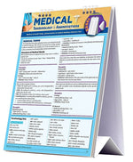 BarCharts, Inc. QuickStudy® Medical Terminology Reference Easel Reference Set (9781423230526)
