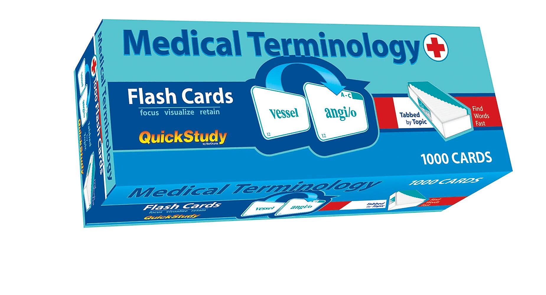BarCharts, Inc. QuickStudy® Medical Term: Flashcard & Reference Set (9781423230632)