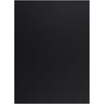JAM Paper 80 lb. Cardstock Paper, 8.5" x 11", Black, 50 Sheets/Pack (64429575)
