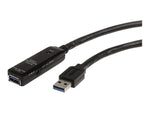 StarTech 16.4' USB A to USB A Extension Cable, Male to Female, Black (USB3AAEXT5M)
