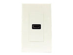 4XEM™ 1 Port/Outlet Female HDMI Wall Plate, White (4XWALLHDMI1)