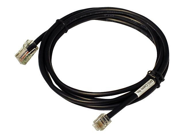 APG  Cash Drawer  MultiPRO 5' Interface Cable for OEM CD-001A, Black