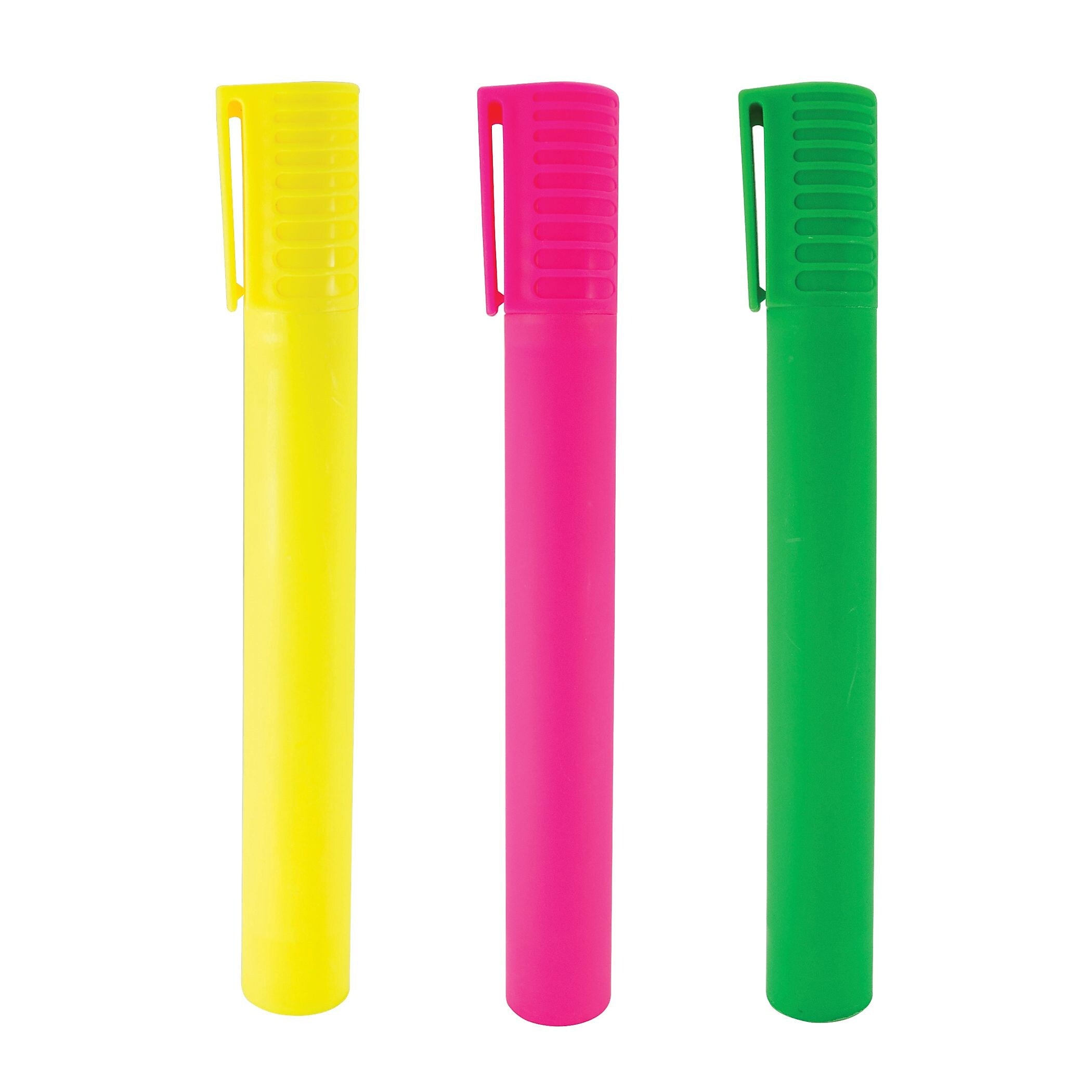 Monteverde Tank Highlighter, Chisel Tip, Assorted, Dozen (MV20614)