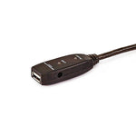 Monoprice 82' USB A to USB A Cable, Male to Female, Black (107644)