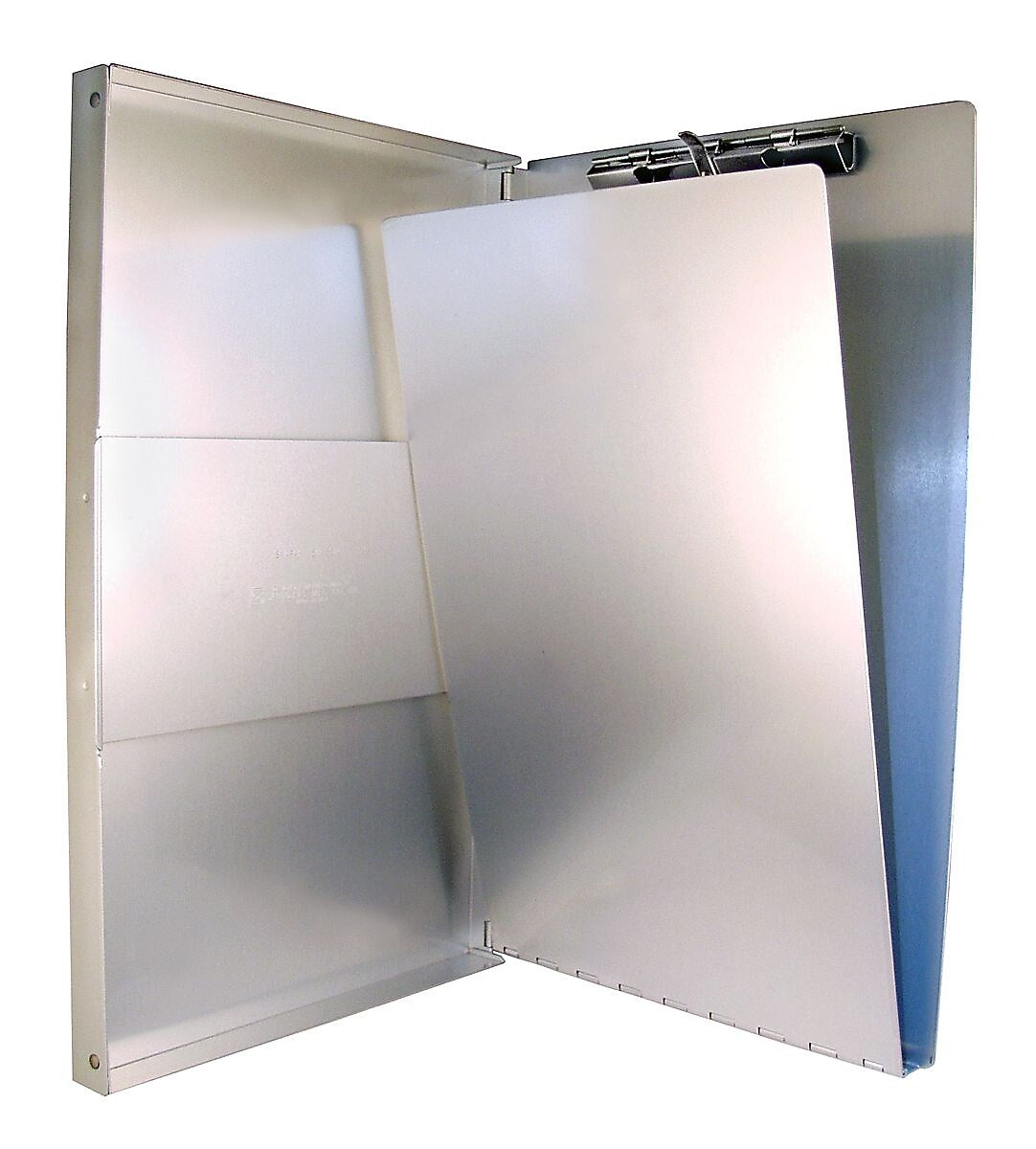 Saunders Aluminum Clipboard, Legal Size, Gray/Silver (10519)