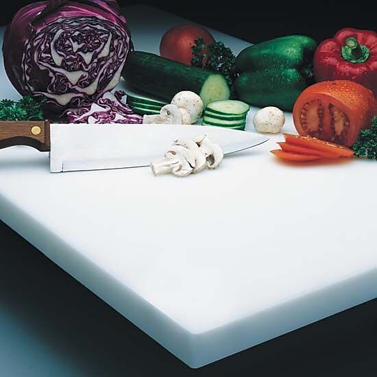Superior Manufacturing Apex Plasti-Tuff Cutting Board, 15" x 20", White (T46S2015WH)