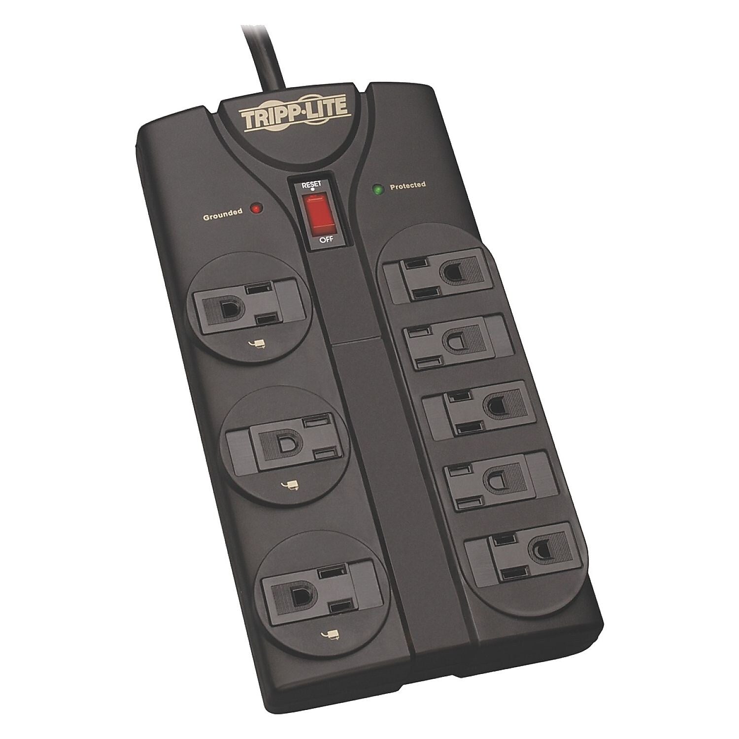Tripp Lite 8 Outlet Home/Office, 8' Cord, 1440 Joules (TLP808B)