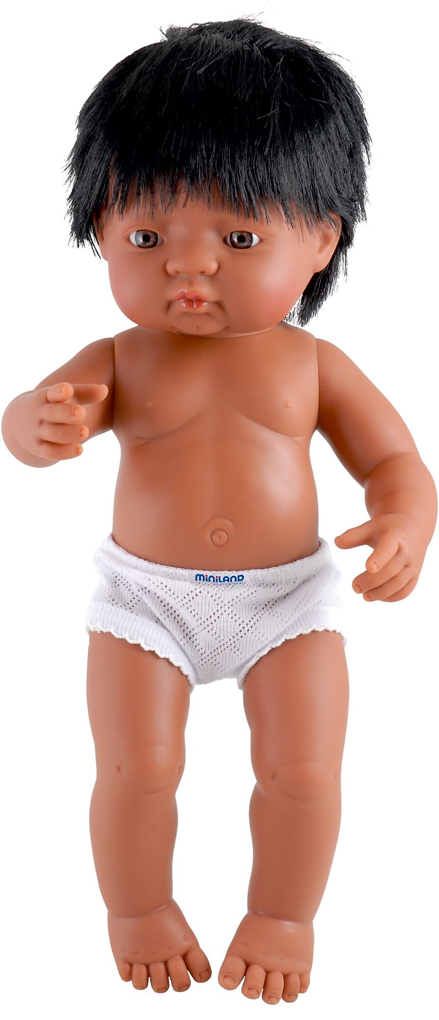 MINILAND Hispanic Baby Doll Boy (31057B)