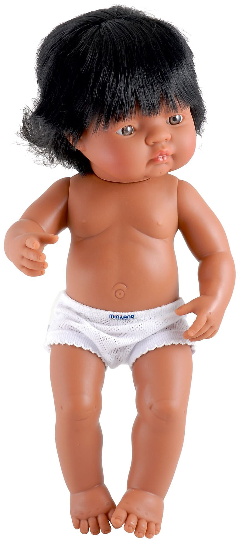 MINILAND Hispanic Baby Doll Girl (31058G)