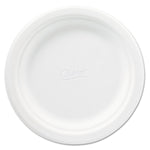 Huhtamaki Classic Paper Plates , 6 3/4" , White , Round , 125/Pack , 8 Packs/Case