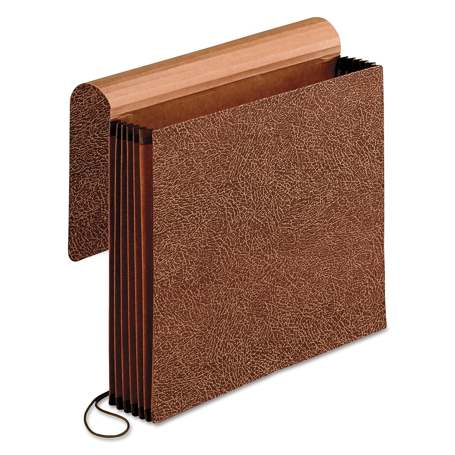 Pendaflex® Heavy Duty Premium Reinforced Expanding Wallet, 1 Pocket, Letter, Brown