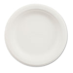Chinet® Paper Dinnerware, Plate, 6" Dia, White, 1000/carton
