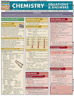 BarCharts, Inc. QuickStudy® Chemistry Flashcard & Reference Set (9781423230656)