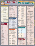 BarCharts, Inc. QuickStudy® German Flashcard & Reference Set (9781423230618)