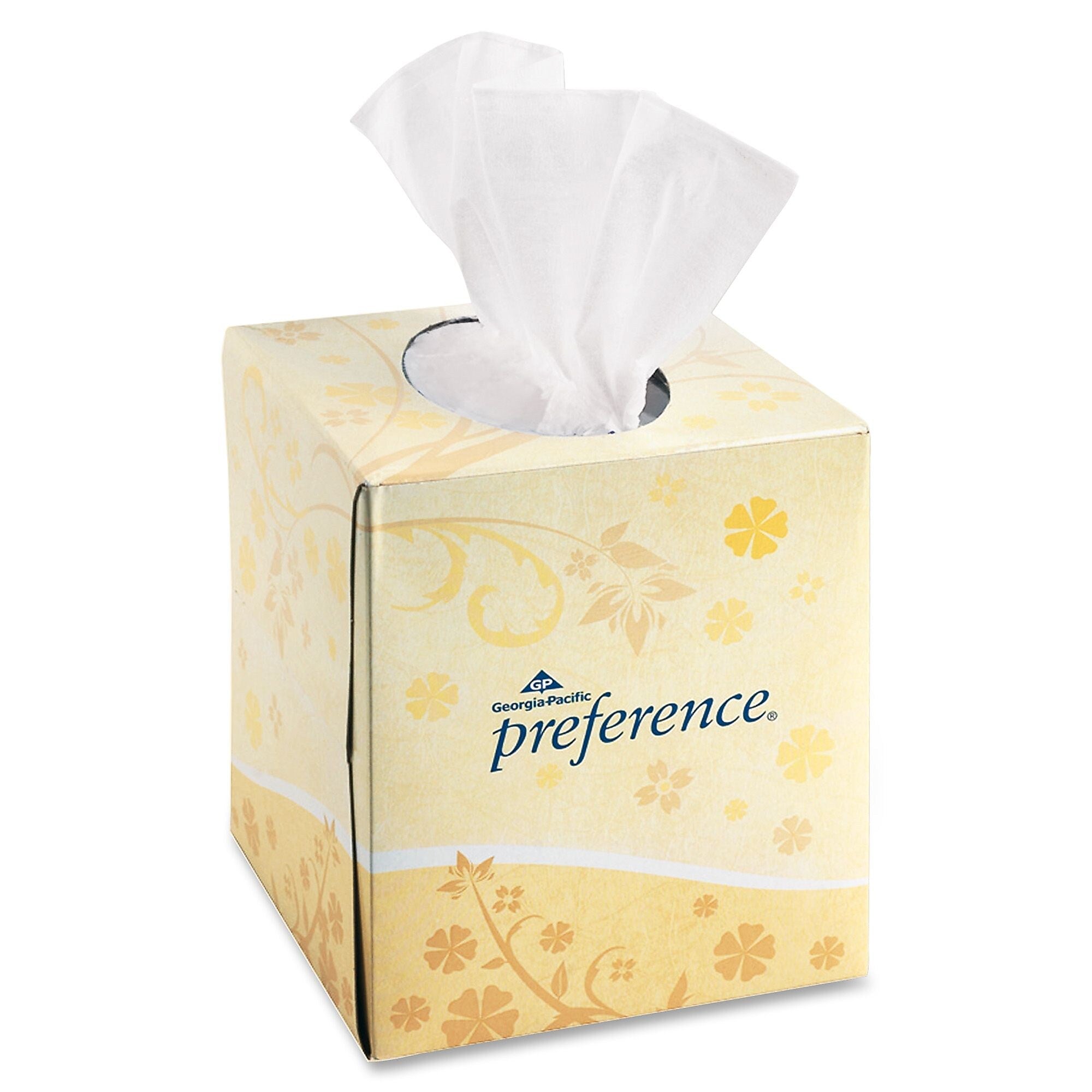 Preference Facial Tissue, 2-ply, 100 Tissues/Box, 36 Boxes/Pack (GPC462)