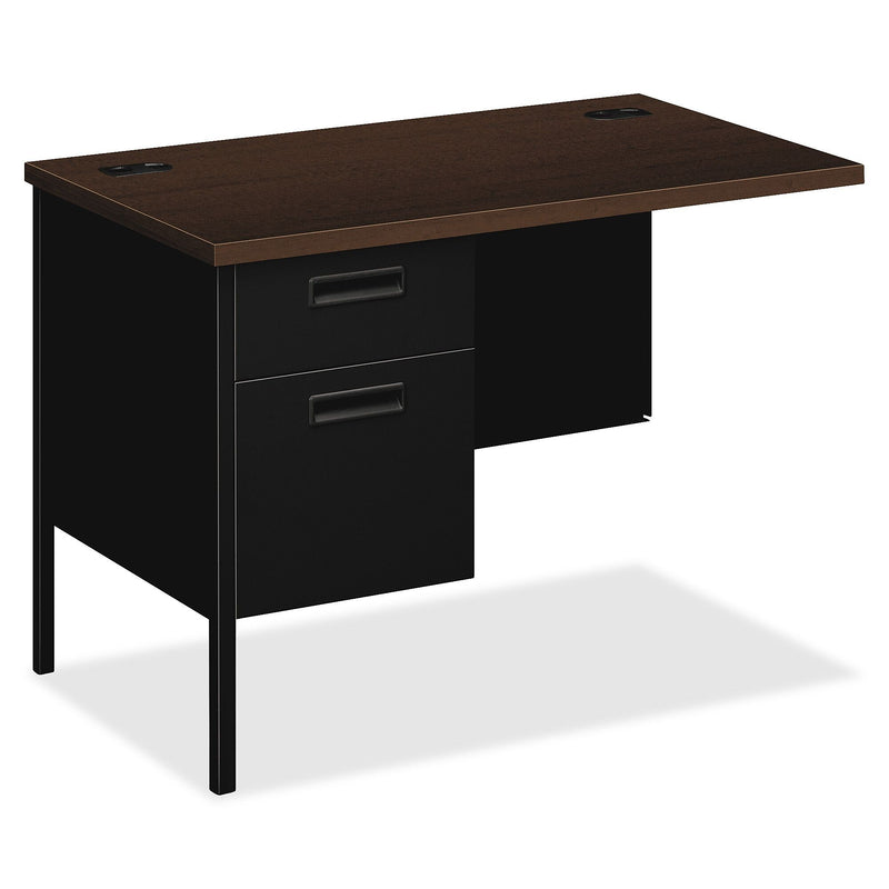 HON Metro Classic Left Return, 42" x 24" x 29.5", Mocha/Black (HONP3236LMOP)