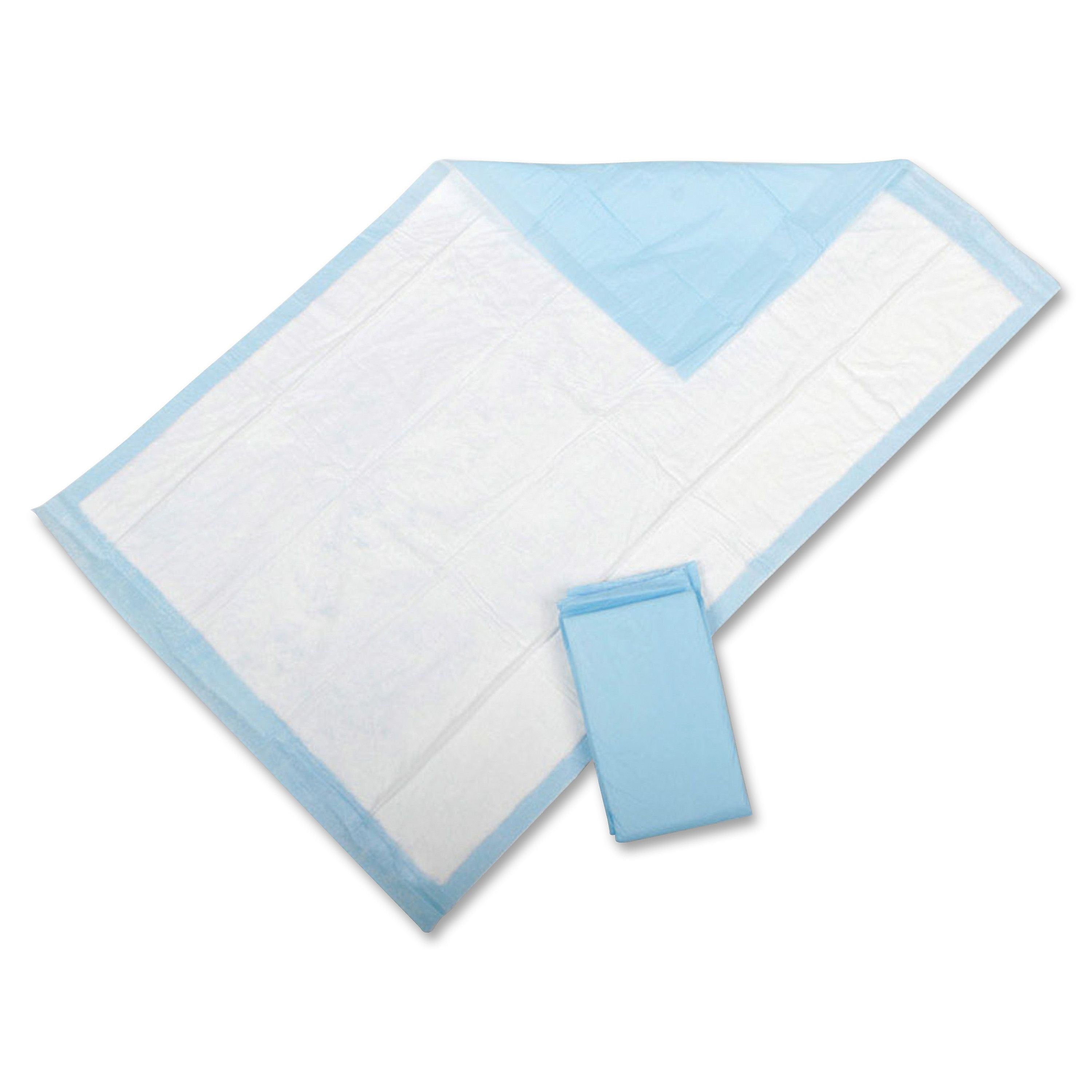 Protection Plus Disposable Underpads, 23" x 36", Blue, 25/Pack (MIIMSC281232)
