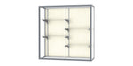 Ghent Champion 48"W x 48"H x 16"D Wall Case, Satin Finish