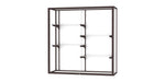 Ghent Champion 48"W x 48"H x 16"D Wall Case, Dk. Bronze Finish