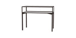 Ghent Keepsake 48"W x 10"H x 24"D Table Top Four Leg Case, Sliding Door, Dk. Bronze Finish