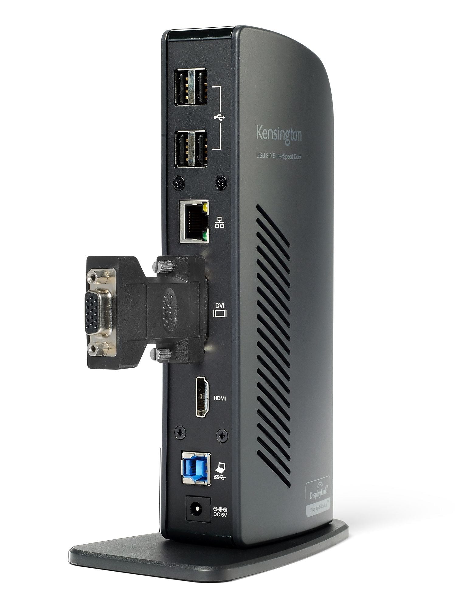 Kensington® K33972US USB 3.0 Docking Station W/Dual DVI/HDMI/VGA Video