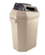 Commercial Zone Products® Green Zone Series Canpactor Can Crusher and Waste Container, Beige (745102)