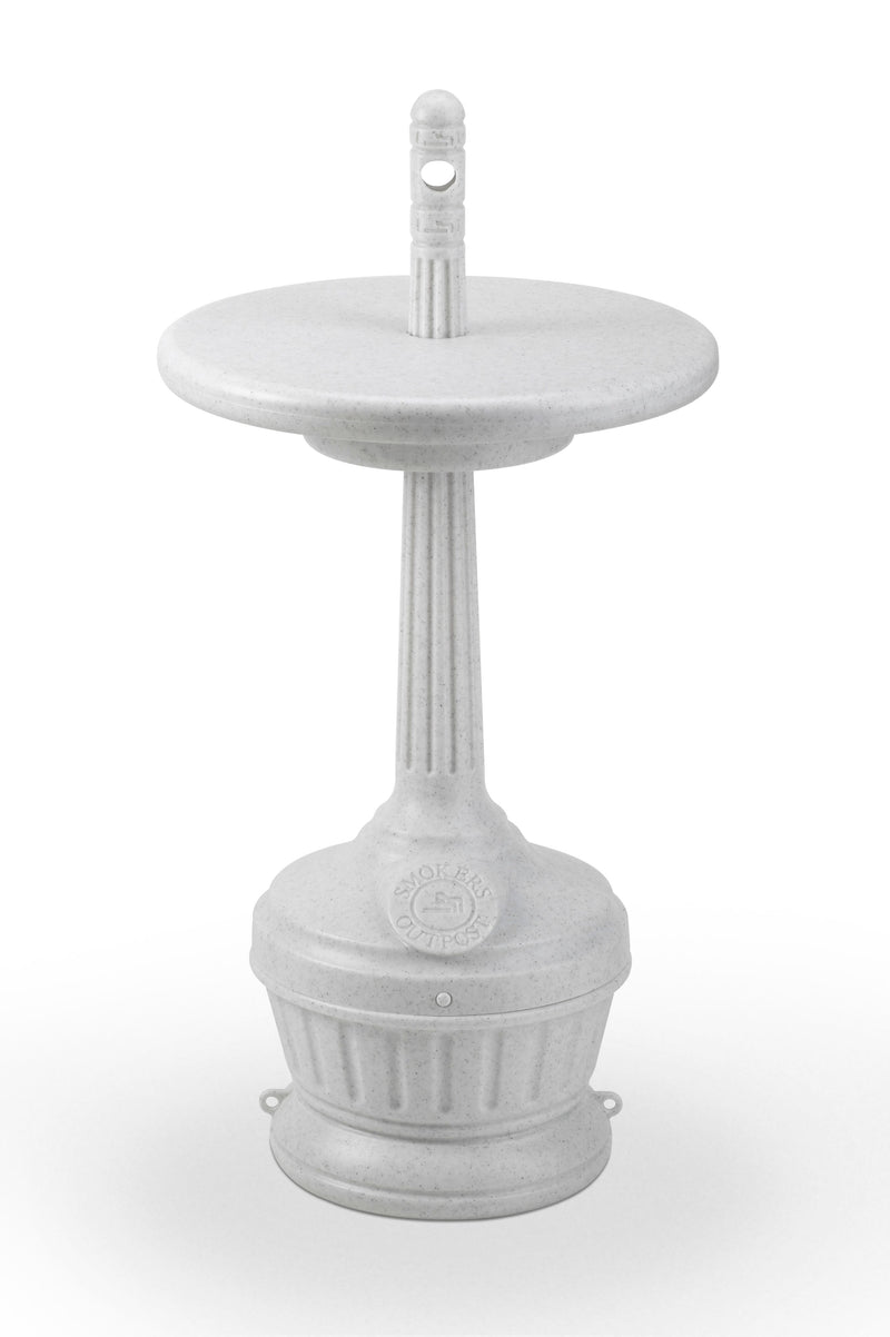 Commercial Zone Products® Smokers' Outpost® Patio with Table, White (711606)
