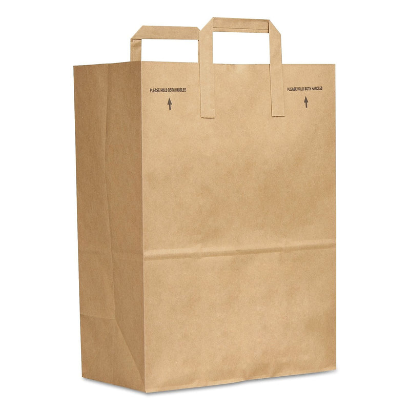 General's 17" x 12" x 7" Paper Shopping Bags, Kraft, 300/Bundle (BAG SK1670EZ-300)