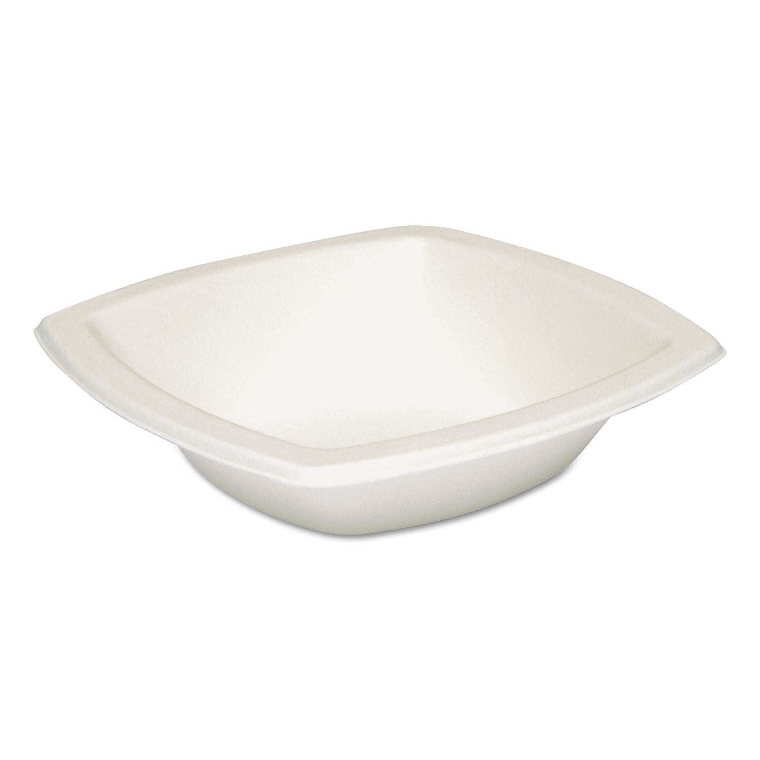 Solo Bare® Eco-Forward® Sugarcane Dinnerware, Bowl, 12oz, Ivory, 125/pk, 8 Pks/ct