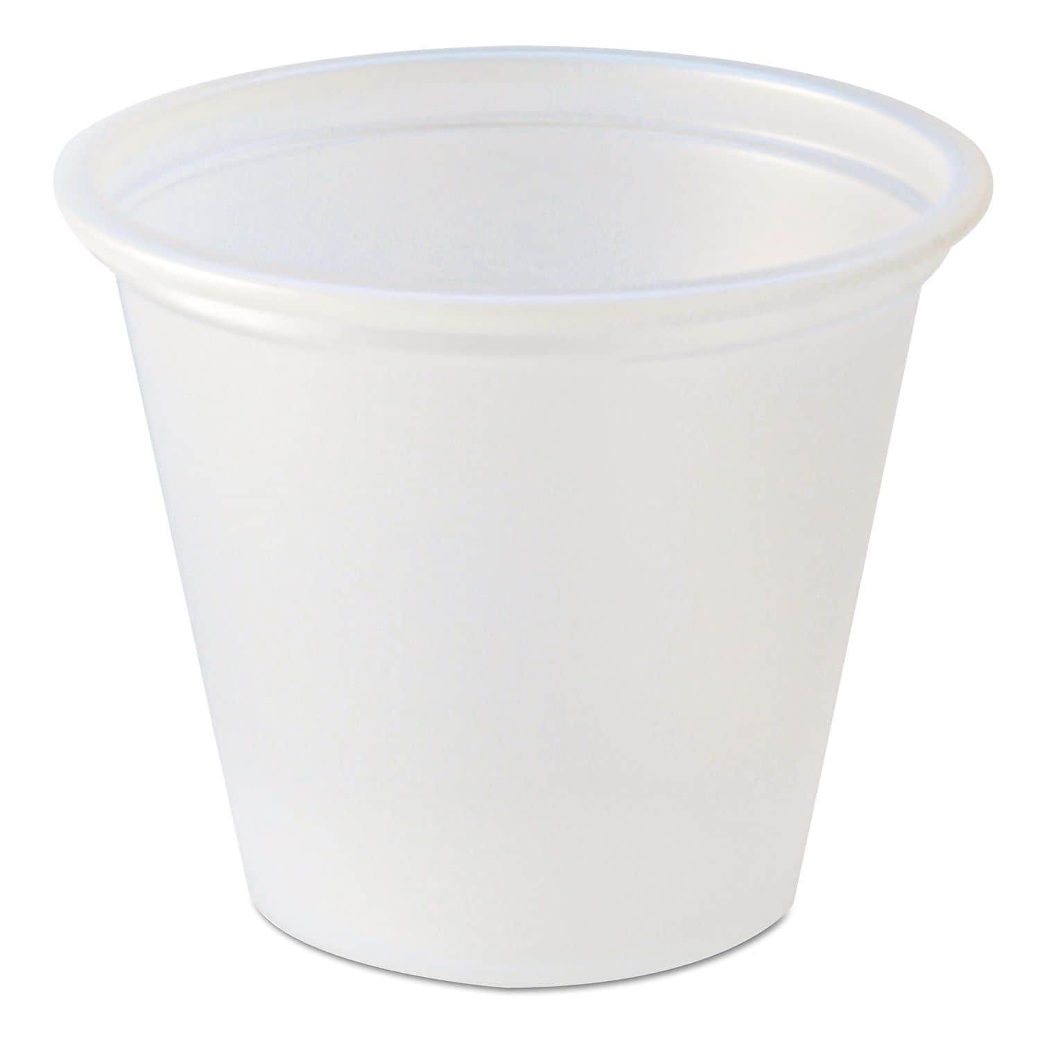 Fabri-Kal Portion Cups, 1 Oz, Translucent, 250/sleeve, 10 Sleeve/carton (FABPC100)