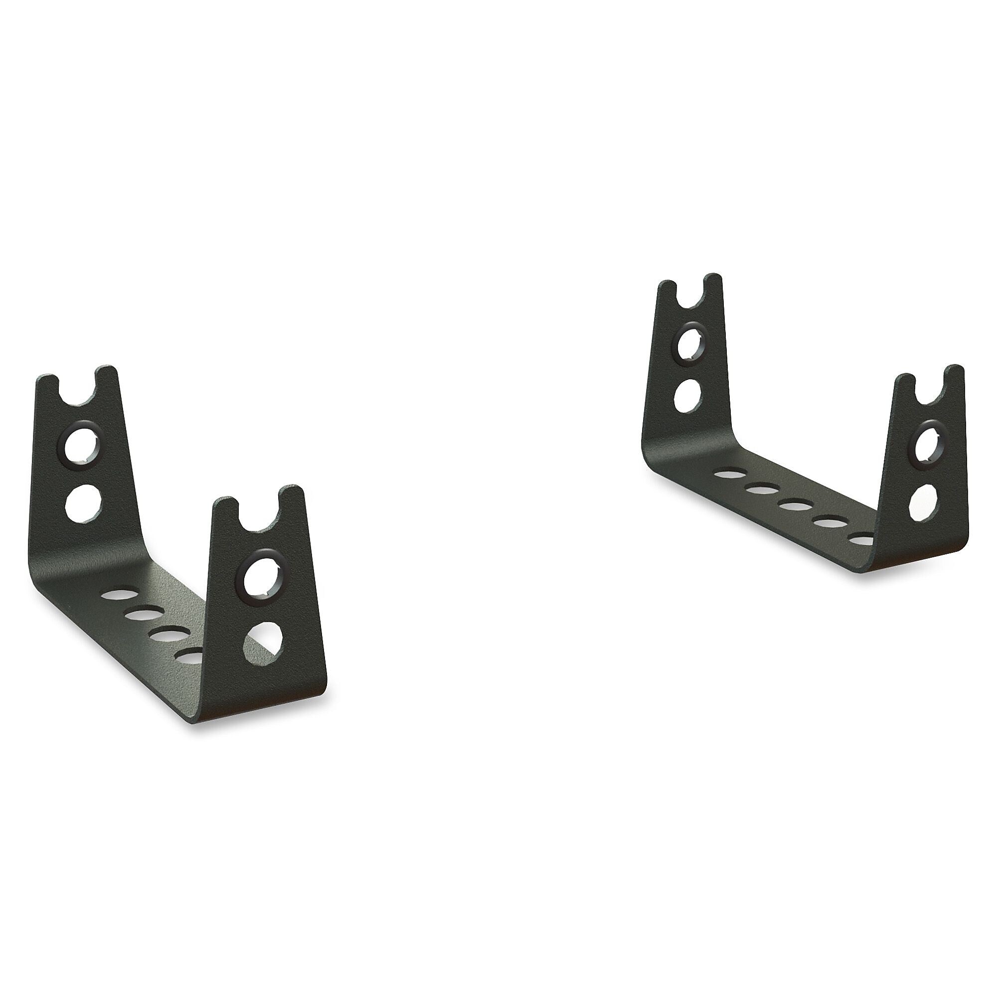 Allsop Metal Art Monitor Stand Risers Adjustable Mount, Pearl Black (31480)