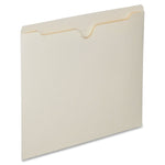 AbilityOne SKILCRAFT Double-plyTab Flat Manila File Jackets, Letter, Manila, Recycled, 100 / Box