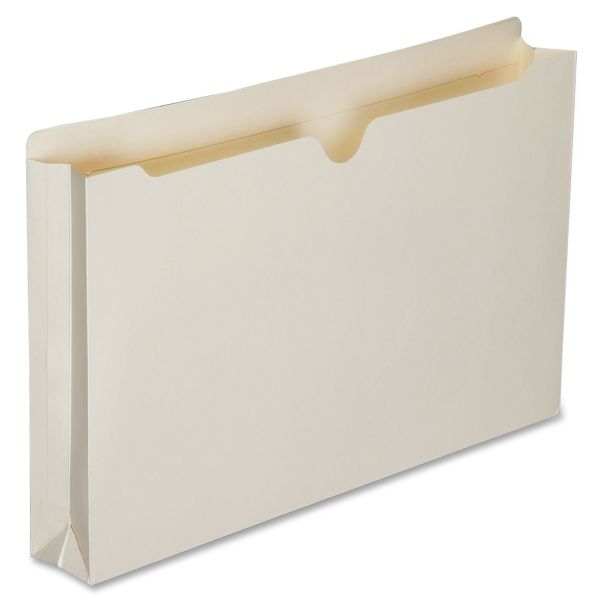 AbilityOne SKILCRAFT Double-plyTab Expanding Manila File Jackets Legal, Recycled, 50 / Box