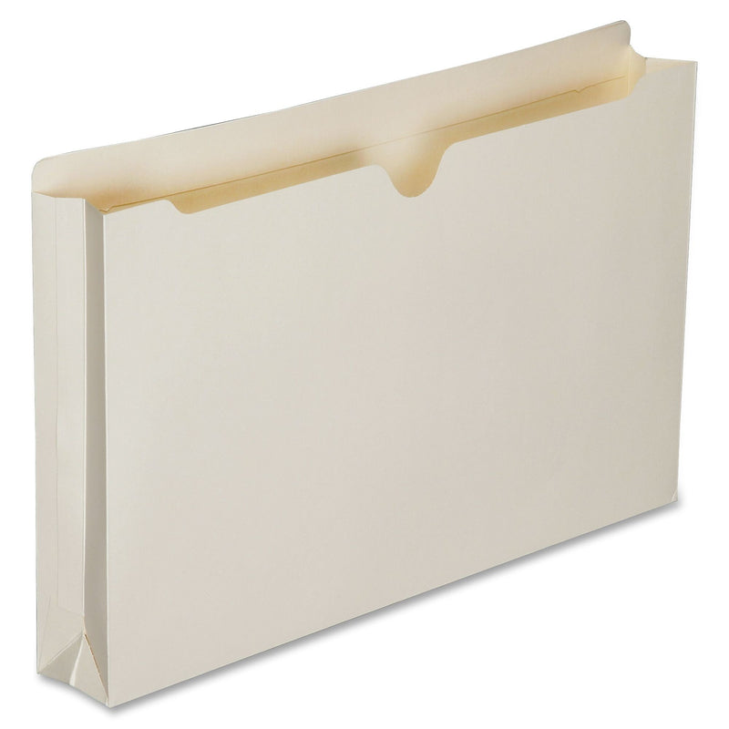 AbilityOne SKILCRAFT Double-plyTab Expanding Manila File Jackets Legal, Recycled, 50 / Box