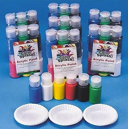 Color Splash® 3/4 oz. Acrylic Paint Pass Around Pack