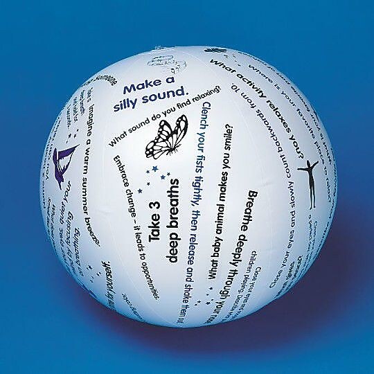 S&S Toss 'n Talk-About Relaxation Ball (16718)