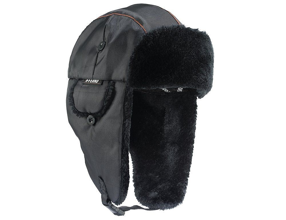 Ergodyne N-Ferno 6802 Classic Trapper Hat, Black, Small/Medium (16843)