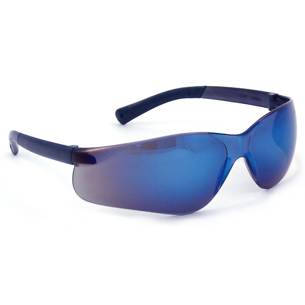 MCR Safety® BearKat® Safety Glasses, Blue-Mirror (135-BK118)