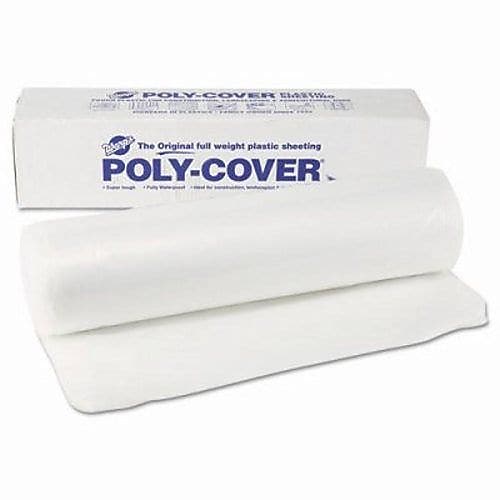Warp Brothers Poly-Cover Plastic Sheeting, 4 mil, 20 ft. x 100 ft., Clear (795-4X20-C)