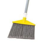 Rubbermaid 10.5" Angled Broom, Gray (FG638500GRAY)