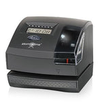 Lathem Tru-Align Punch Card Time Clock System, Black  (1600E)